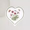 Portmeirion Botanic Garden 9 Inch Heart Dish - Treasure Flower